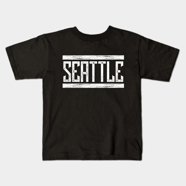 Seattle Kids T-Shirt by colorsplash